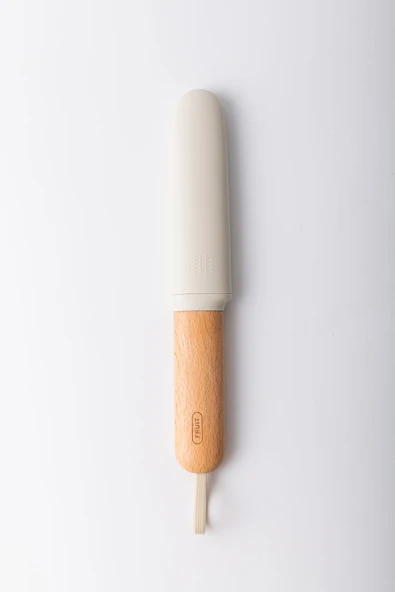 Pinmoo Tasarım Kılıflı Meyve Bıçağı- Krem - 2