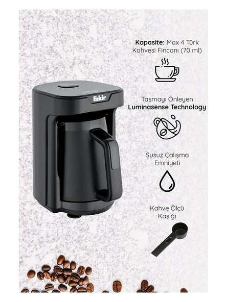 Fakir Kaave Mono Türk Kahvesi Makinesi Siyah - 2