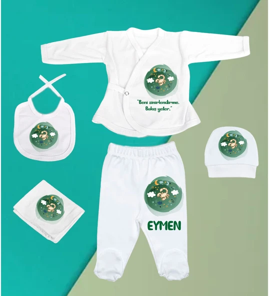 Meşgalem Kişiselleştirilebilir Hastane Çıkışı Burç Zıbın Setleri 12 Burç, 12 Tavır (AKREP) - Resim 2