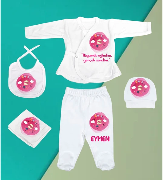 Meşgalem Kişiselleştirilebilir Hastane Çıkışı Burç Zıbın Setleri 12 Burç, 12 Tavır (BALIK) - 2