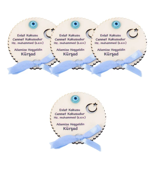 25 Adet İsme Özel Türkiye Bayraklı Hoşgeldin Bebek 25 Adet ürün görseli