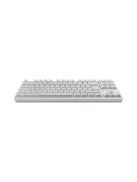 GameBooster G23W Enigma TKL Rainbow Aydınlatmalı Red Switch Mekanik Beyaz Oyun Klavyesi - 3