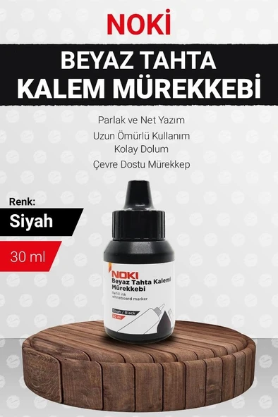 Noki Tahta Kalemi Mürekkebi Siyah 30 Cc