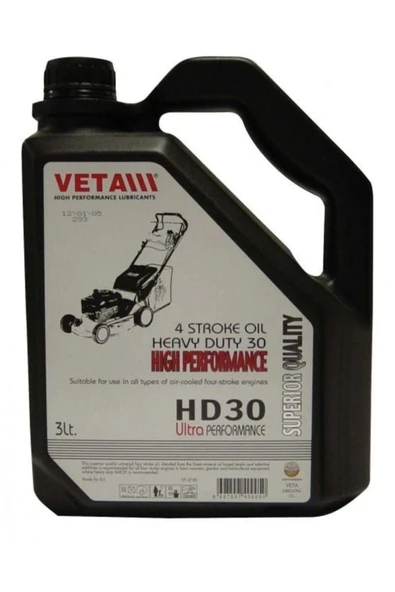 MOTOR YAĞI 4T VETA 3 lt - 1