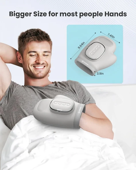 COMFIER Kablosuz El Masaj Cihazı - Artrit ve Karpal Tünel Sendromu İçin - 4
