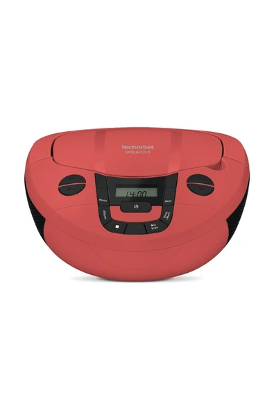 TECHNİSAT FM Radyo, CD Çalar Ve Bluetooth Ses Akışı Özellikli Stereo Müzik Seti Kırmızı - Viola Cd-1 ürün görseli