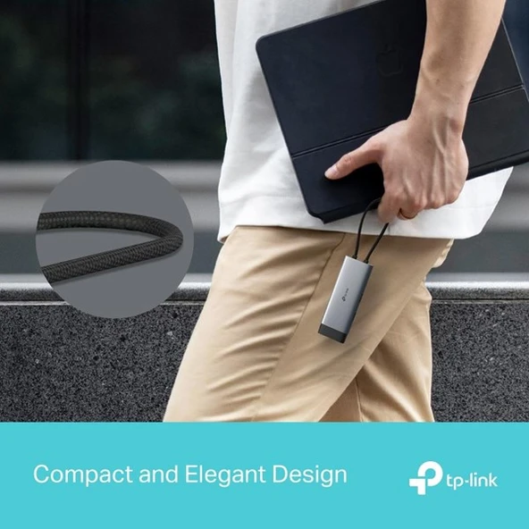 TP-LINK UH5020C USB Type-C 5-in-1 Hub 100W - 8