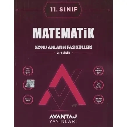 Avantaj 11.Sınıf Matematik Konu Anlatım Fasikülleri