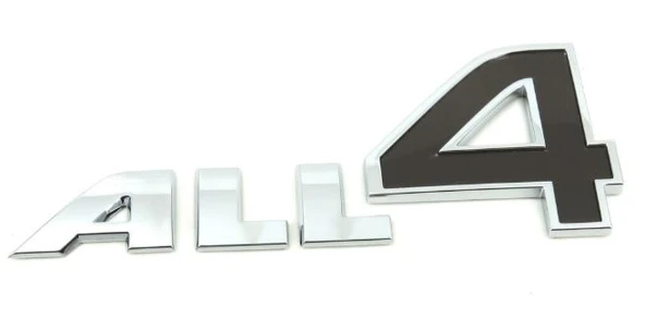MINI ALL4 UYUMLU YAZI KROM-SİYAH ürün görseli 1