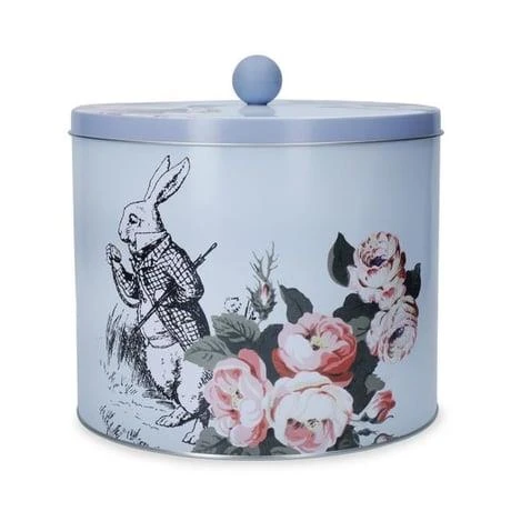 Mikasa x V&A Alice in Wonderland  Teneke Bisküvi Kutusu 18x15 ürün görseli