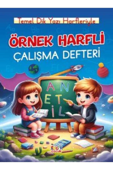 Örnek Harfli Çalışma Defteri A4 Bıcırık Yayın