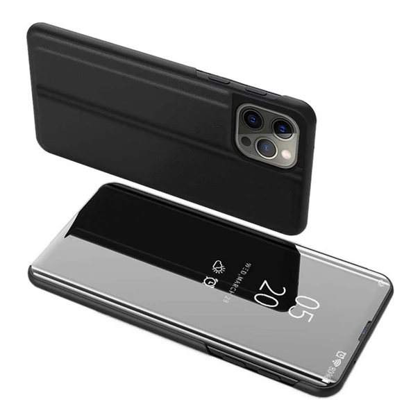 Samsung Galaxy A11 / M11 Uyumlu Aynalı Kapaklı Lüx Kılıf ürün görseli 1