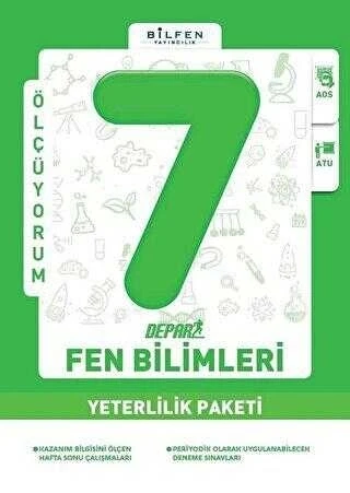 Bilfen 7.Sınıf Fen Bilimleri Depar Yeterlilik Paketi ürün görseli