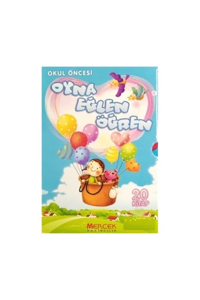 Okul Öncesi Oyna Eğlen Öğren 20 Li Set Mercek