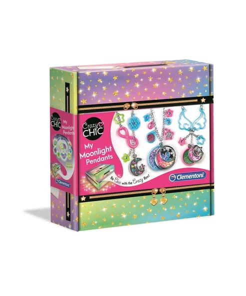 Clementoni Baby Crazy Chic Ayışığı Kolyeler 18584 - 1