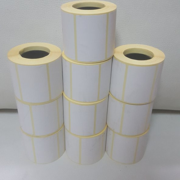 BARKOD ETİKETİ EKO TERMAL & KUŞE 10 LU PAKET FİYATI 30*50 - 2