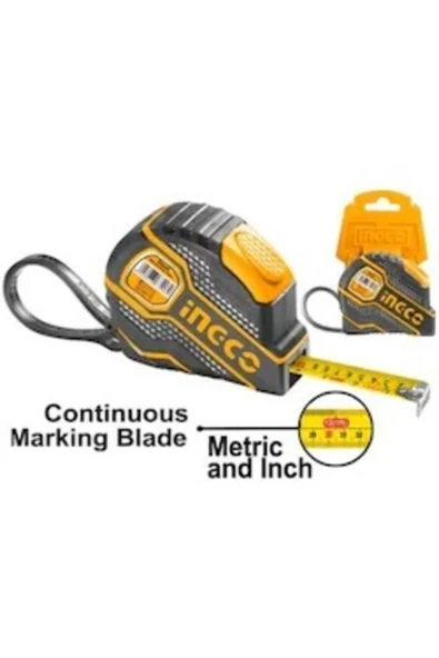 Ingco Hsmt080521e Lüx Şerit Metre 19mmx5metre - Resim 2