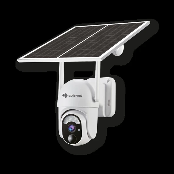 Solinved Güneş Enerjili Akıllı PTZ Wifi Kamera