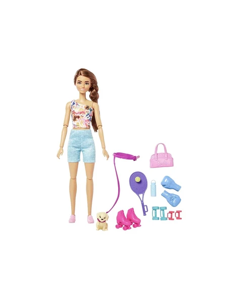 Barbie Spa Günü Bebekleri GKH73 HKT91 Spor Zamanı ürün görseli