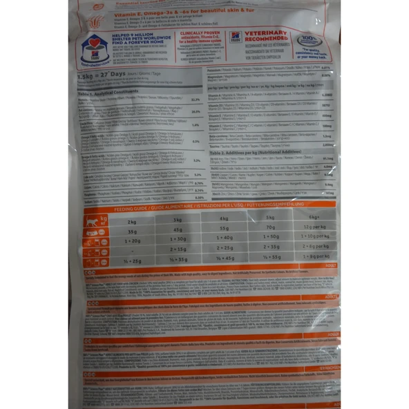 Science Plan Yetişkin Tavuklu Kedi Maması 1.5 kg - Resim 2