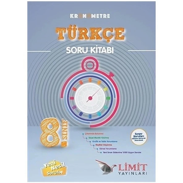 Kronometre 8.Sınıf Türkçe Soru Bankası