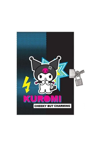 Keskin Color Kuromi 14*20 80 Yp.Kilitli Hatıra Defteri 310210-12 - 2