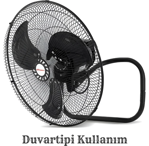 Conti  Tayfun Csf-410 Sanayi Tipi Vantilatör 3 Farklı Kullanım Seçeneği - Resim 4