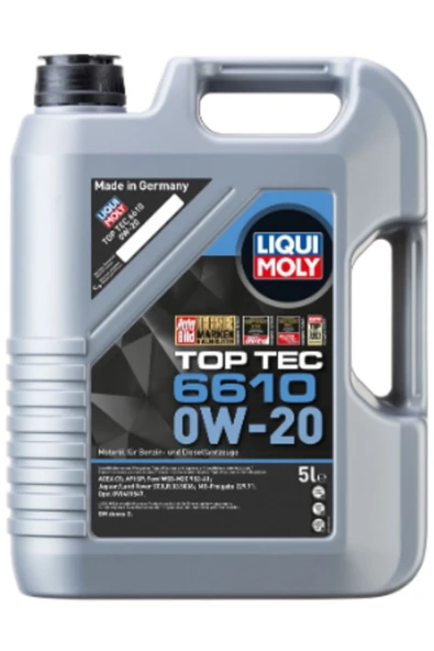 Liqui Moly Top Tec 6610 0W-20 (5 Litre) Yeni Üretim Tarihli ürün görseli 1