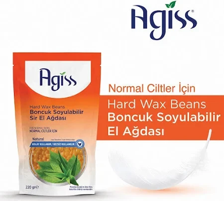 Agiss Natural Normal Ciltler 220 gr Boncuk Ağda - Resim 3