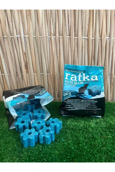 Ratka Fare Zehiri Mum Blok 100 gr