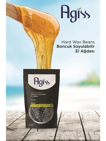 Agiss Boncuk Soyulabilir El Ağdası Carbon Tüm Ciltler İçin 220 Gr - Resim 5