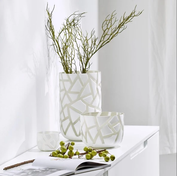 Philippi TeaLight Val Mumluk Beyaz 9x7,5 cm - Resim 4