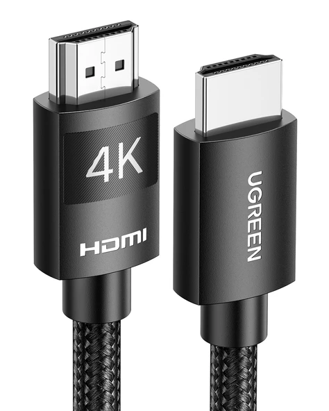 UGREEN 4K HDMI Erkek - Erkek Örgülü Kablo 2 m, 40101