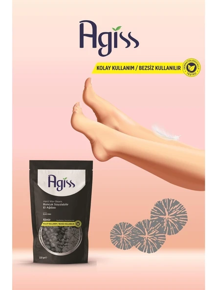 Agiss Boncuk Soyulabilir El Ağdası Carbon Tüm Ciltler İçin 220 Gr - Resim 4