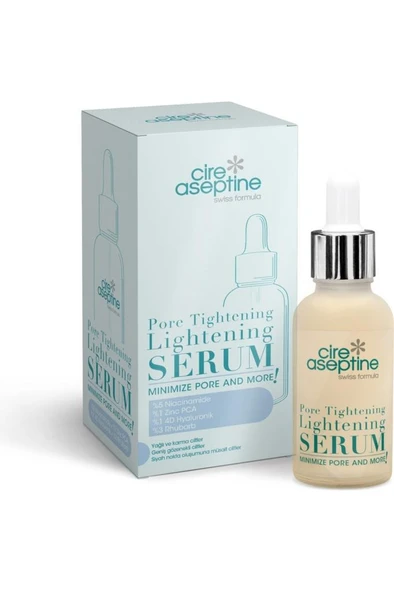 Cire Aseptine Pore Tightening Lightening Yüz Serumu 30 ml -Minimize Pore and More - 1