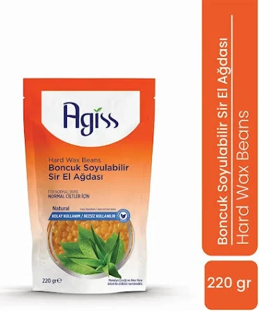 Agiss Natural Normal Ciltler 220 gr Boncuk Ağda - Resim 2