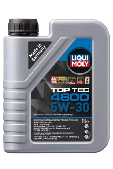 Liqui Moly TopTec 4600 5W-30 (1 Litre) Yeni Üretim Tarihli ürün görseli 1