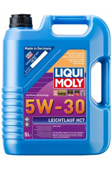 Liqui Moly Leichtlauf HC7 5W-30 Motor Yağı (5 Litre) Yeni Üretim Tarihli - 1