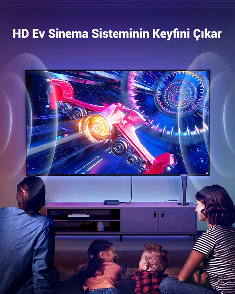 UGREEN 4K HDMI Erkek - Erkek Örgülü Kablo 1 m, 30999 - 8