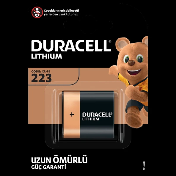 DURACELL CRP 2 (223) LITHIUM 6V PİL