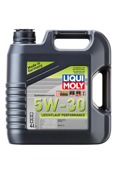 Liqui Moly Leichtlauf Performance 5W-30 (4 Litre) Yeni Üretim Tarihli ürün görseli 1