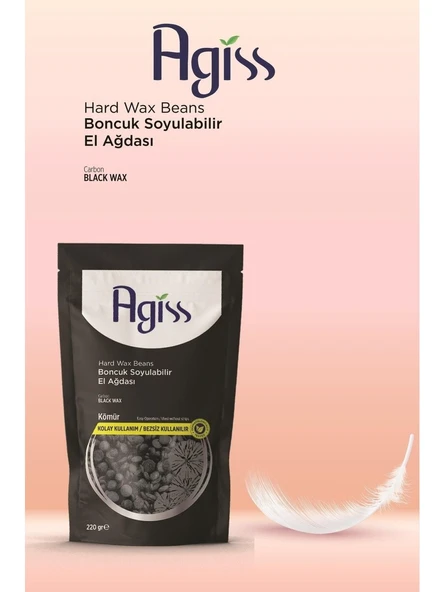 Agiss Boncuk Soyulabilir El Ağdası Carbon Tüm Ciltler İçin 220 Gr - Resim 2