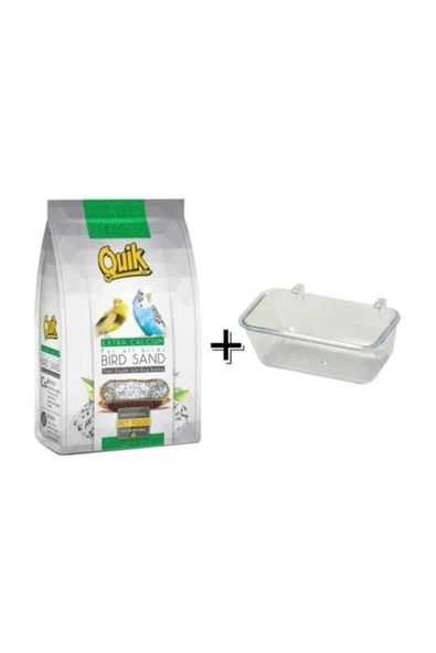 Quik Kuş Kumu 250gr+kumluk ürün görseli 1