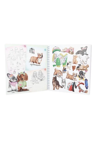 Köpek Boyama Kitabı 13218 ürün görseli