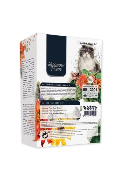 Nature Plan Oripet Kedi Çimi - Resim 2
