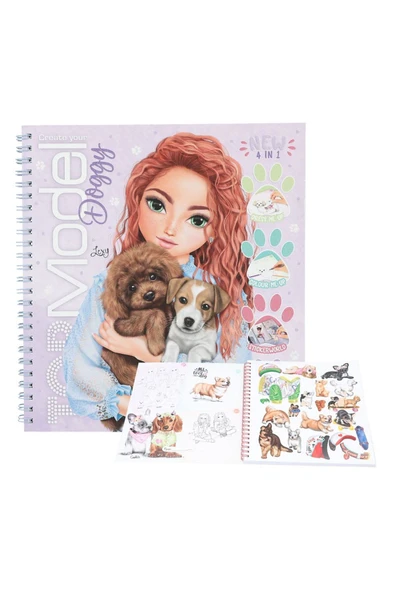 Köpek Boyama Kitabı 13218 - Resim 5