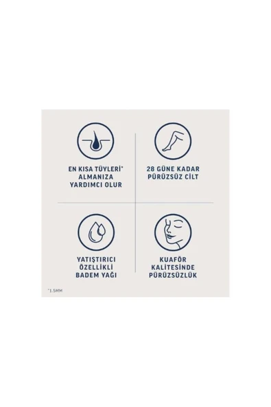 Veet Professional Hassas Ciltler için Bacak ve Vücut Bölgesi 20'li Sir Ağda Bandı - 4