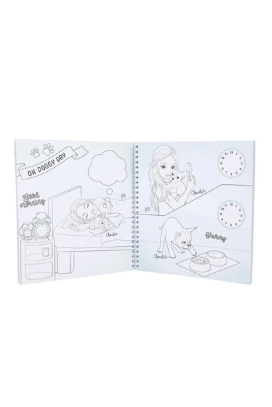 Köpek Boyama Kitabı 13218 - Resim 2