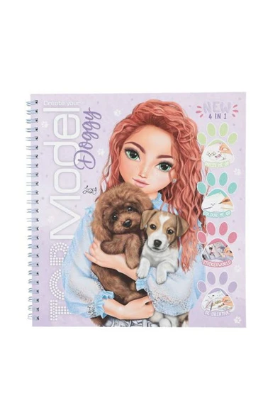 Köpek Boyama Kitabı 13218 - Resim 4