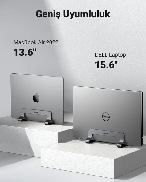 UGREEN Alüminyum Notebook Macbook Dikey Masaüstü Standı, 20471 - 7